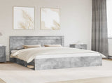 Bed Frame with Headboard Concerte 180 x 200 cm Solid Pine Wood 3410059