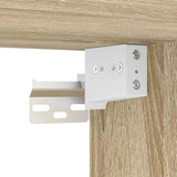 Shoe Cabinet Sonoma Oak 60x35x70 cm Engineered Wood 808921