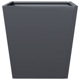 ZNTS Garden Planter Anthracite 40x40x40 cm Steel 851056