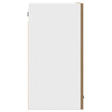 Kitchen Wall Cabinet Lyon with Glass Door Artisan Oak 60x31x60 cm 856168