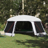 Pool Tent with Removable Fly & Mesh Walls Grey 618x532 cm 4100630