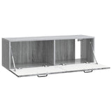 Wall-Mounted TV Cabinet Grey Sonoma 98 x 31 x 30 cm 898731