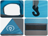 Instant Tent Blue 305 x 215 x 140 cm Polyester and Steel 42028690
