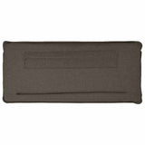 Upholstered Headboard Natural and Taupe 75 cm Solid Pine Wood 880046