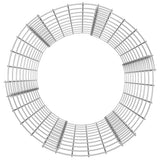 Garden Composter 50x100 cm Galvanised Steel 3115942
