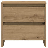 Bedside Cabinet with Drawer 2 pcs Artisan Oak 45 x 34 x 44.5 cm 863356