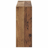 Wall-Mounted Shoe Cabinet ZWOLLE 71 x 17 x 43 cm Old Wood 896413