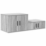 Storage Cabinet 2 pcs Grey Sonoma 108 x 41 x 40 cm 866672