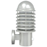 Outdoor Wall Lights with Sensors 2pcs Silver Stainless Steel 4006251