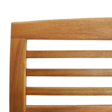Garden Bench Natural Wood Solid Acacia Wood Medium Durable 310259