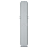 Retractable Side Awning Red 160x600 cm 48465