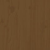 Garden Corner Sofa Honey Brown Solid Wood Pine 825607