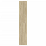 Shoe Cabinet with 4 Flip-Drawers Sonoma Oak 80x34x187.5 cm 3214380