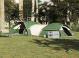 Camping Tent 5-Person Green Waterproof 4009587