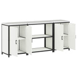 Kitchen Storage Set HATTEM 3 pcs White Cold-rolled Steel 3392667