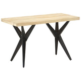 Dining Table 120x60x76 cm Solid Mango Wood 323560