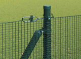 Welded Wire Fence with Concrete Base 10 x 1.4 m 3352408