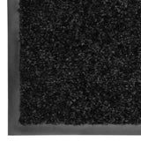 Doormat Washable Black 90x150 cm 323413
