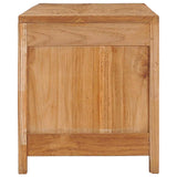 TV Cabinet 100x30x35 cm Solid Teak Wood 288900
