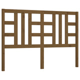 Bed Headboard Honey Brown 156x4x100 cm Solid Wood Pine 817848