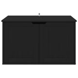 Cat House Black 85 x 55 x 50.5 cm Engineered Wood 8000717