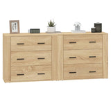Sideboards 2 pcs Sonoma Oak Engineered Wood 3185410