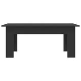 Coffee Table Black 100x60x42 cm Engineered Wood 801180