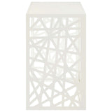 Air Conditioner Cover White 110 x 50 x 80 cm Steel 8014165
