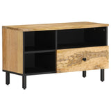 TV Cabinet 80x33x46 cm Solid Wood Mango 356908