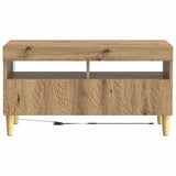 LED TV Cabinet Artisan Oak Engineered Wood 897224