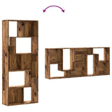 Bookcase Old Wood 67x24x161 cm Engineered Wood 856014