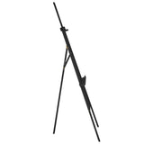 Easel Stand Black 53.5x95x127 cm Solid Wood Pine 30221