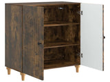 Sideboard Smoked Oak 66 x 34.5 x 90 cm Engineered Wood 894130