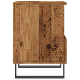 ZNTS Bedside Cabinet Old Wood 40x35x50 cm Engineered Wood 857376