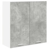 Hanging Cabinet Concrete Grey 80 x 31 x 80 cm Engineered Wood 884285