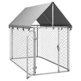 Outdoor Dog Kennel with Roof 200x100x150 cm 171496
