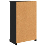 Highboard Black Oak 60 x 35.5 x 103.5 cm Engineered Wood 881389