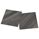 Self-adhesive Flooring Planks 55 pcs PVC 5.11 m Grey Striped 324679
