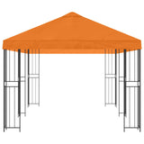 6 x 3 m Orange Polyester and Steel 190 3375990