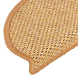 Stair Mats Self-adhesive Sisal-Look 30 pcs 65x21x4 cm Sisal 3365877