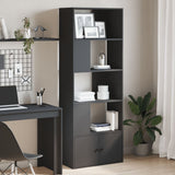 Bookcase Black 70x36x189 cm Engineered Wood 3295318