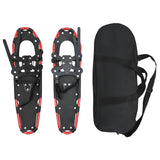 3 in 1 Snowshoes Red and Black 78.5 x 22 cm Aluminum and HDPE 42021435