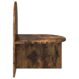 Bedside Table 2 pcs Smoked Oak 48 x 49 x 65 cm Engineered Wood 8001124