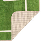Kids' Rug Green 160x230 cm Football Field Washable 136621