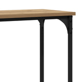 Console Table Artisan oak 160 x 29 x 80 cm Engineered wood 883557