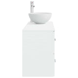 Bathroom Furniture Set 2 pcs White Engineered Wood 3403952