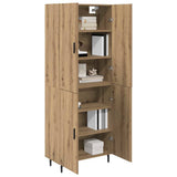 Highboard 2 pcs Artisan Oak 69.5 x 34 x 180 cm Engineered Wood 3415876