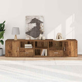 Corner Cabinet Old Wood 200x40x45 cm Engineered Wood 3307835