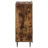 Bathroom Storage Cainet ZWOLLE Smoked Oak 30 x 31 x 79.5 cm 896390