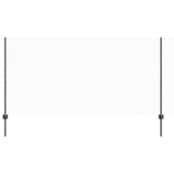 Welded Wire Fence 100 x 1.2 m PVC-Coated Steel Grey 3336934